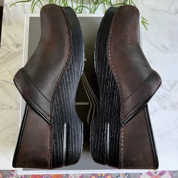 Brown Dansko Professional Clogs - Picture 1 of 10